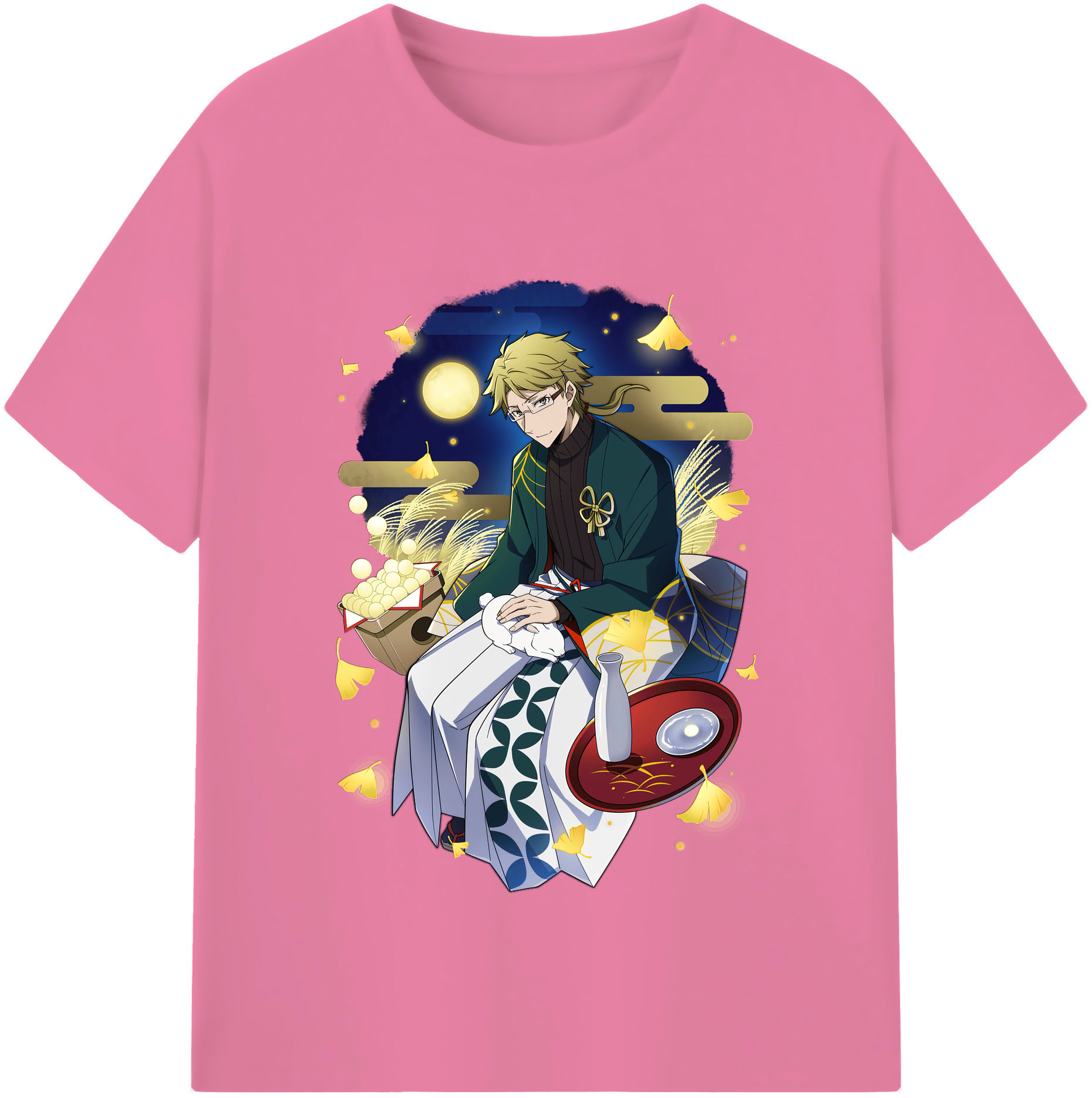 （画像用） 文豪ストレイドッグス Bungo Stray Dogs 綿100％半袖Tシャツ（フロントプリント）